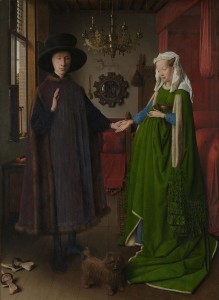 Sala 56 Van Eyck - Ritratto degli Arnolfini